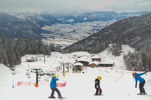 Panomax 360 view at the crossing point of the fantastic Paganella Ski ...